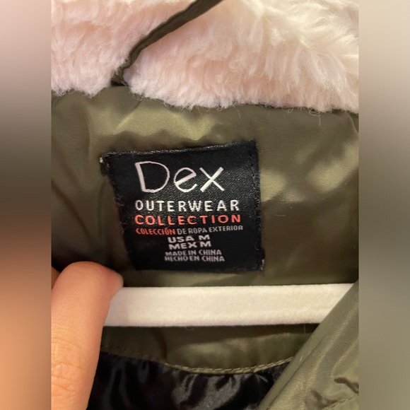 green long puffer jacket - Picture 2 of 11